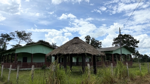 Parte do n&uacute;cleo da Reserva Extrativista do Cazumb&aacute;-Iracema