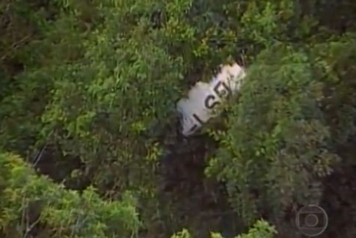 Destro&ccedil;os do avi&atilde;o dos Mamonas Assassinas