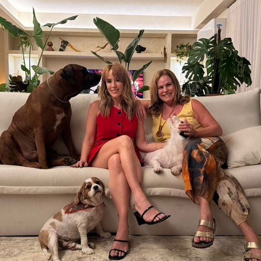 Marcela Ceribelli e a m&atilde;e, Renata Ceribelli