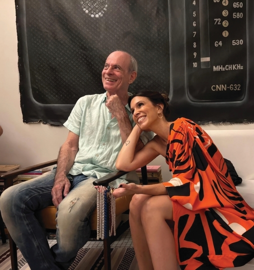 Ney Matogrosso e Sarah Oliveira