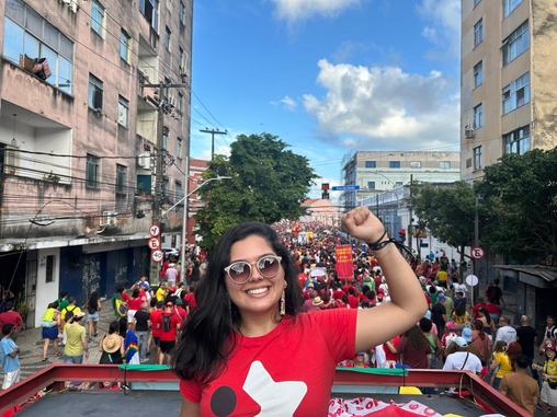 Dayane Bezerra participa de movimentos sociais desde 2021