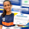 Mudando de esporte? Rayssa Leal participa de campeonato e ganha prêmio de atleta destaque