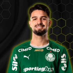Artilheiro Flaco López celebra vantagem do Palmeiras na final do Paulistão