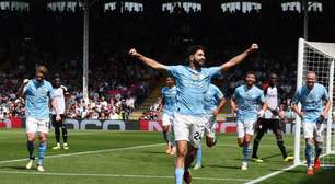 Manchester City goleia Fulham em Londres e volta a liderar o Inglês