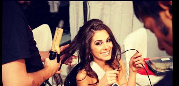 De biquíni, Miss Brasil posta foto dos bastidores do ...