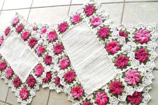 Featured image of post Jogo De Cozinha Em Croche Rosa