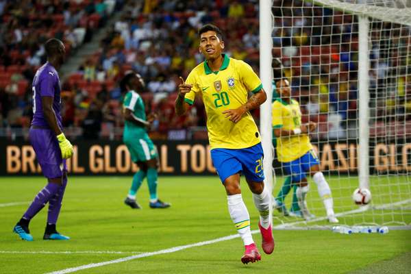 Roberto Firmino foi o autor do gol brasileiro