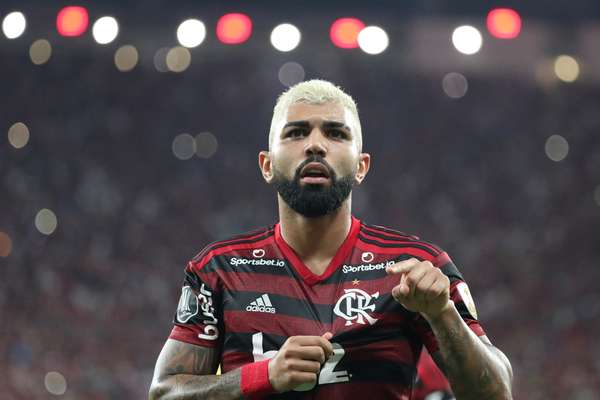 Gabigol deixou a sua marca na goleada rubro-negra.