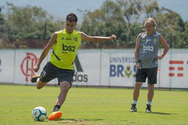 Reinier fez grande 2019 pelo Flamengo e está próximo de reforçar o Real Madrid (Foto: Alexandre Vidal / Flamengo)