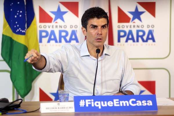 Helder Barbalho decreta lockdown em dez cidades do Pará