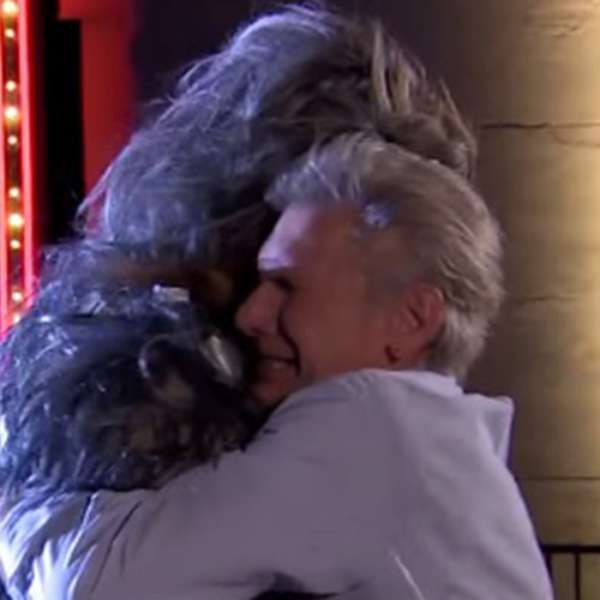 Jimmy kimmel harrison ford wookie video #7