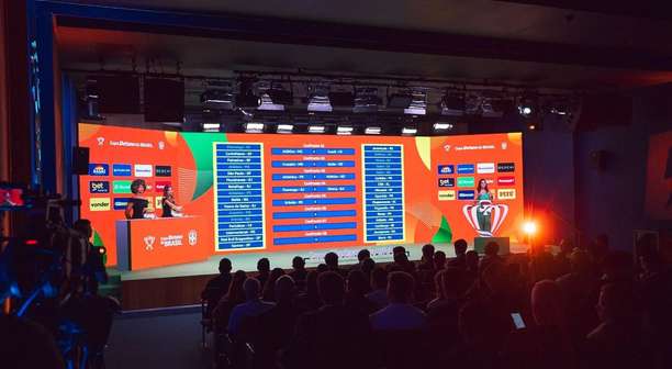 CBF marca data e horário de sorteio das oitavas da Copa do Brasil; 16 times seguem na disputa