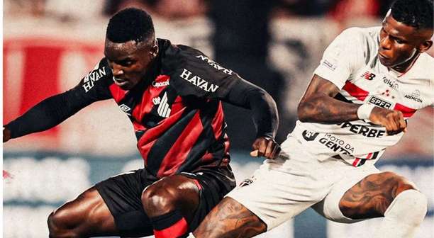 São Paulo leva virada do Athletico-PR em casa e perde posição no Brasileirão