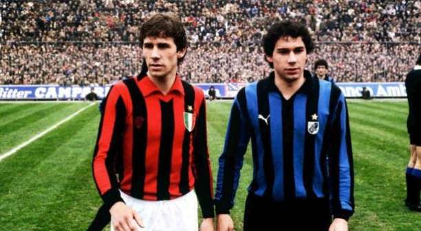 Eterno rival do Milan, Internazionale presta homenagem a Baresi com "foto família"