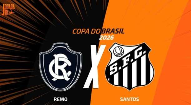 Remo x Santos, AO VIVO, com a Voz do Esporte, às 20h