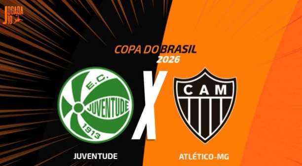 Juventude x Atlético-MG, AO VIVO, com a Voz do Esporte, às 18h