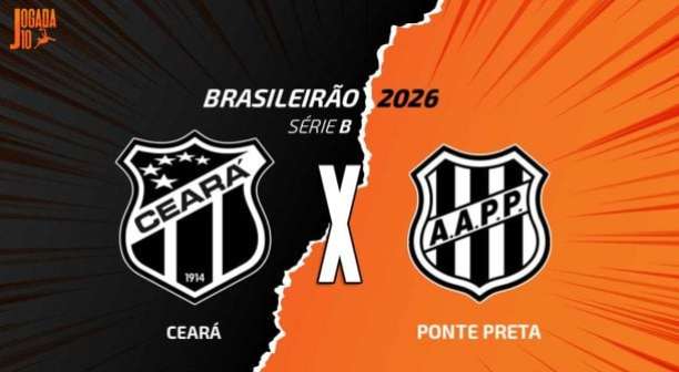 Ceará x Ponte Preta: onde assistir, escalações e arbitragem