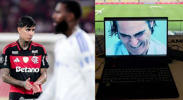 Flamengo provoca Gerson nas redes após eliminar Cruzeiro e avançar na Libertadores