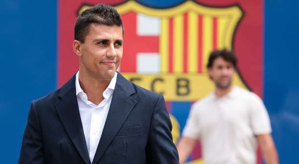 Rodri pode estrear pelo Barcelona nesta semana; saiba quando