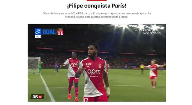 Filipe Luís quebra recorde histórico no Monaco e encanta a Europa