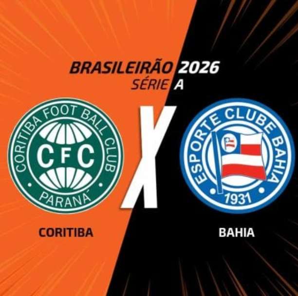 Coritiba x Bahia: onde assistir, escalações e arbitragem