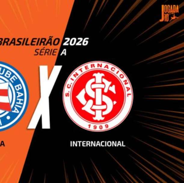Bahia x Inter, AO VIVO, com a Voz do Esporte, às 18h
