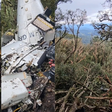 Cabine destruída, árvores arrancadas: o que mostram destroços do helicóptero de Rick