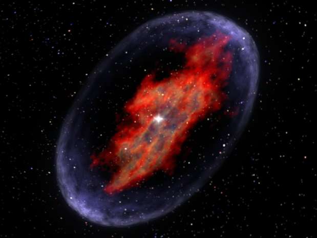As supernovas ocorrem quando estrelas muito maiores que o nosso Sol ficam sem energia e combustível Foto: Divulgação