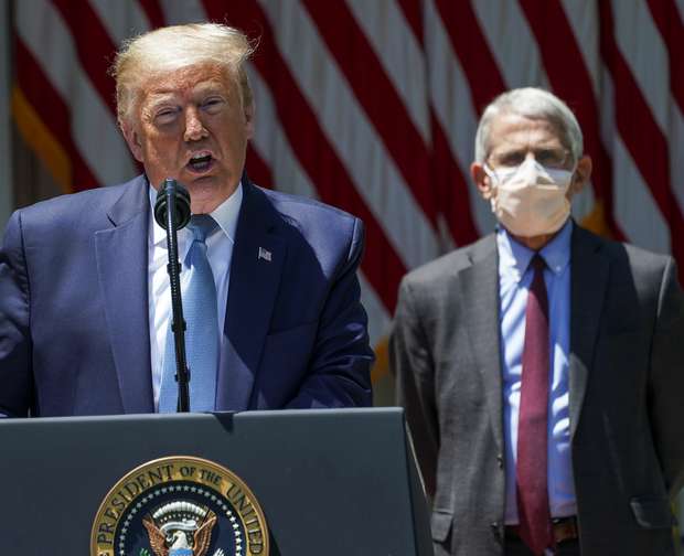 Presidente dos EUA, Donald Trump, em Washington
15/05/2020
REUTERS/Kevin Lamarque