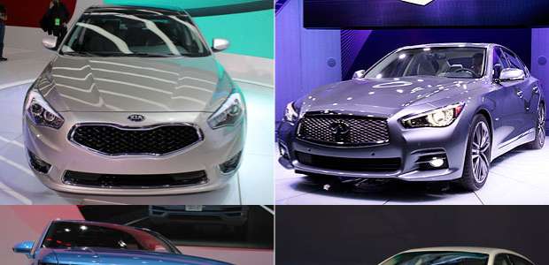 Branco aparece, mas azul e prata se destacam em Detroit