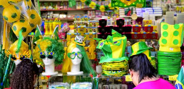 Copa: comércio do RJ fecha junho com menor alta em 8 anos