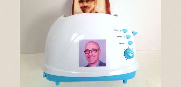 Selfies: agora é possível comer uma torrada com a sua cara