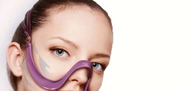 Sutiã para o rosto promete combater flacidez e até rugas