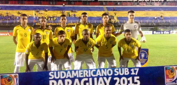 Brasil estreia com vitória de virada no Sul-Americano Sub-17