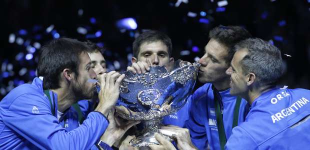 Davis: Trofeo y el campeón llegan con Del Potro a Argentina
