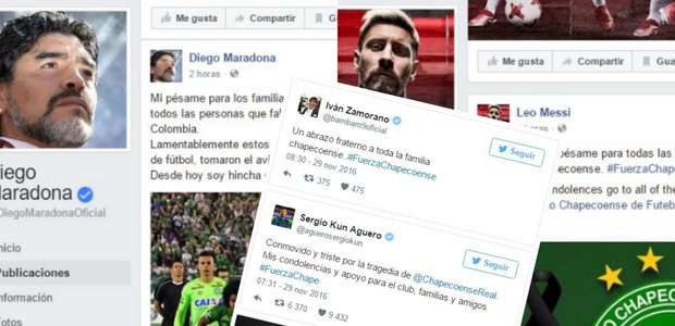 Los grandes del mundo del fútbol lamentan la tragedia ...