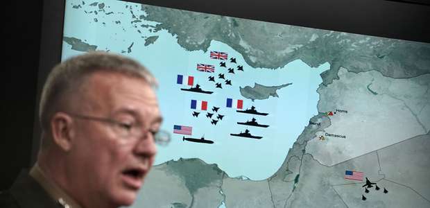 Ataques na Síria atingiram todos os alvos, diz Pentágono