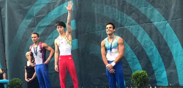 Brasileiro leva o bronze na Copa do Mundo de ginástica