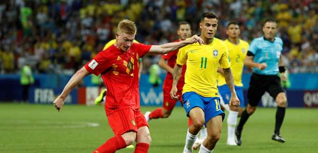 'Eles não sabiam o que fazer', diz De Bruyne sobre Brasil
