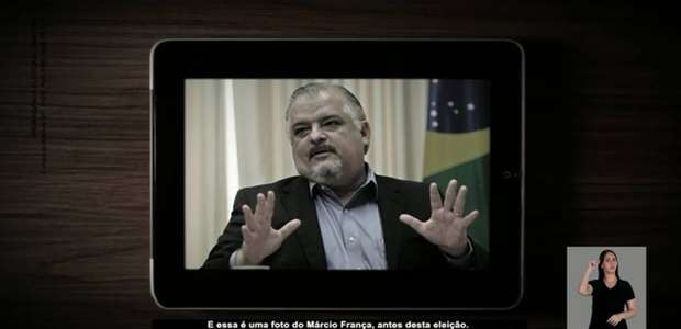 Comercial de Doria mostra França obeso para associá-lo ao PT