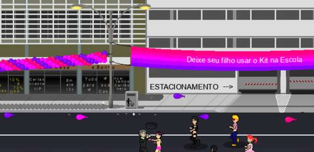 Em jogo na internet, avatar de Bolsonaro espanca militantes