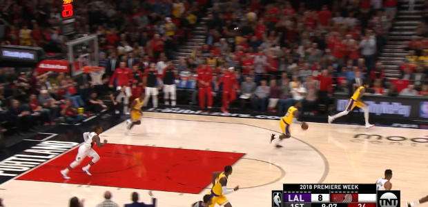 Portland Trail Blazers 128-119 Los Angeles Lakers