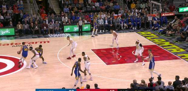 BASQUETE: NBA: Atlanta Hawks 111 x 128 Golden State Warriors