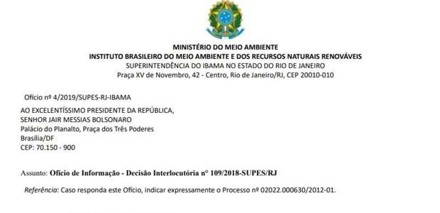 Parecer da AGU obriga Ibama a anular multa contra Bolsonaro