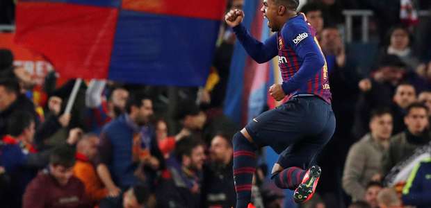 Malcom garante empate ao Barcelona contra o Real Madrid