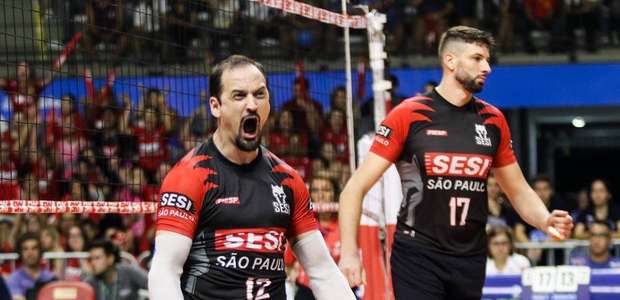 Sesi supera Taubaté e leva decisão da Superliga para 5º jogo