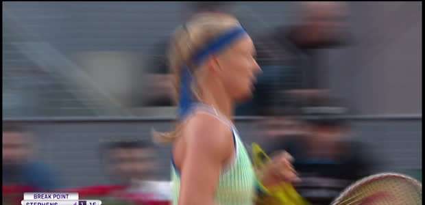 TÊNIS: WTA Madrid Open: Bertens vence Stephens (6-2, 7-5)