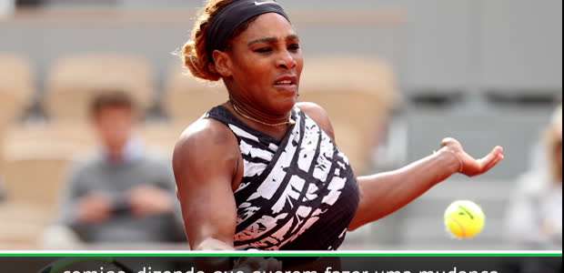 TÊNIS: Roland Garros: Serena Williams: "Estou contente ...
