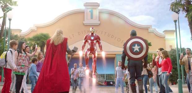 Disney terá espaço para os Vingadores em parque de diversão