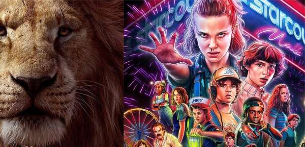 Pré-estreia de 'Rei Leão' e tudo do novo 'Stranger Things'